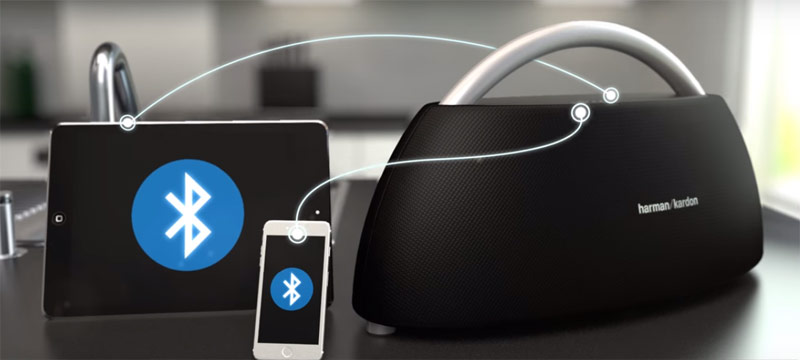 Kết nối Bluetooth loa Harman karrdon go play mini