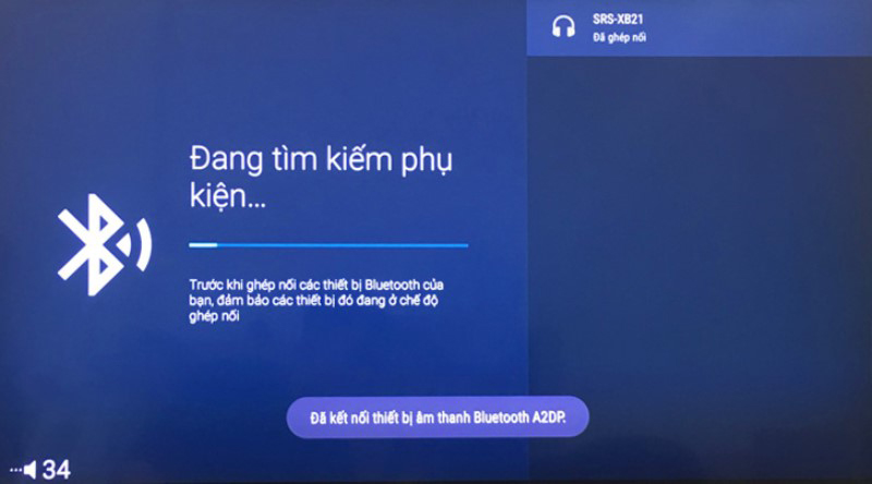 Hình ảnh: quá trình kết nối tivi với loa bluetooth Hình ảnh: quá trình kết nối tivi với loa bluetooth