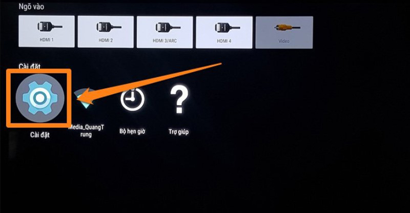 Cách kết nối loa bluetooth với tivi bằng cách bấm cài đặt Cách kết nối loa bluetooth với tivi bằng cách bấm cài đặt