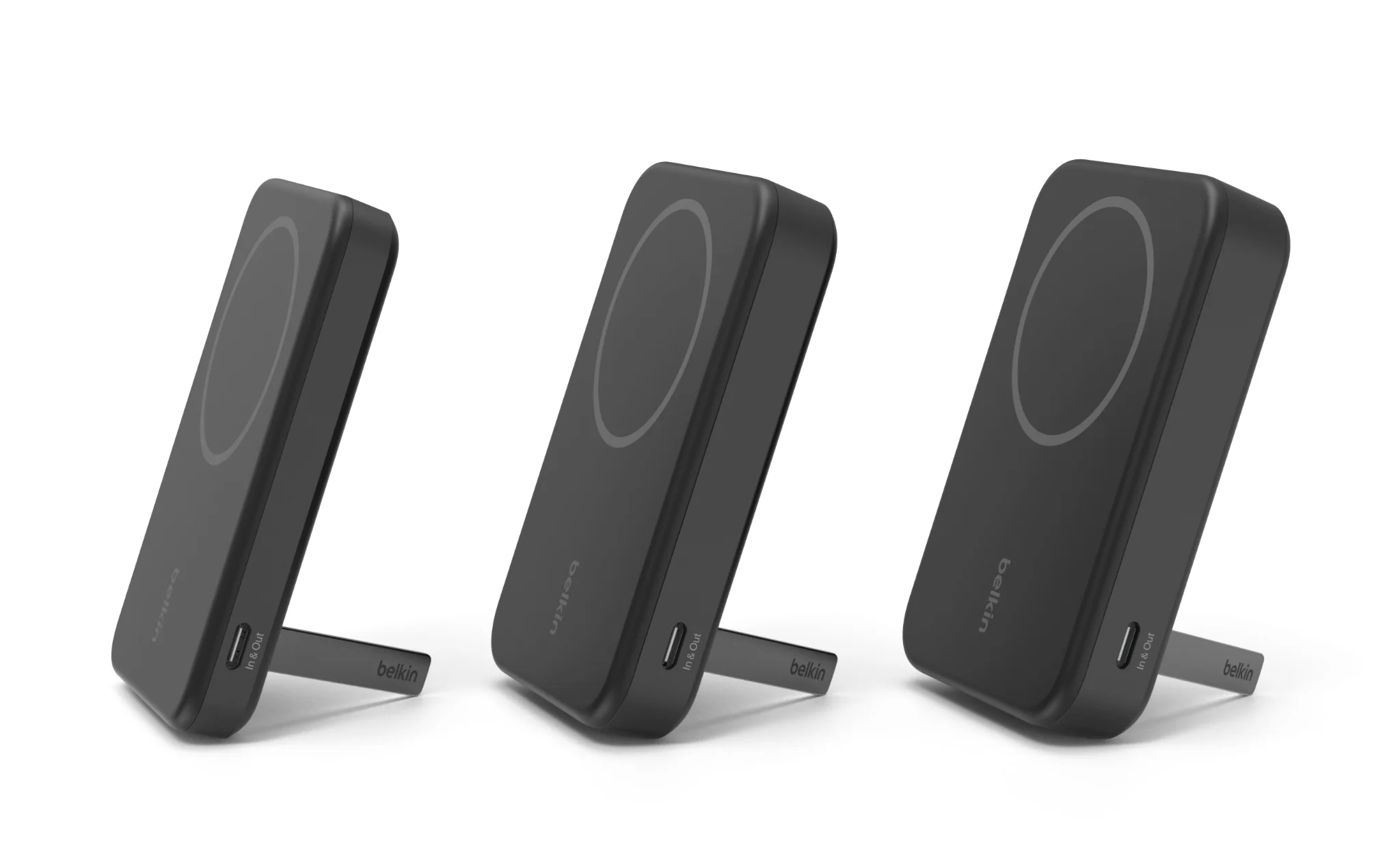 Belkin ra mắt pin dự phòng Boostcharge Pro chuẩn Qi2 với 3 mức dung lượng, 2 cổng C và chân kê